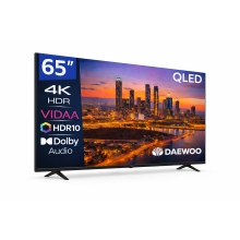 TV DAEWOO 65 65VB56QV UHD QLED SMART TV HDR10