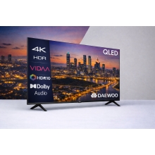 TV DAEWOO 65 65VB56QV UHD QLED SMART TV HDR10