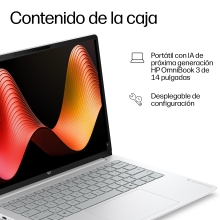 Portátil hp omnibook 3 ia 14 - hz0010nsx x1 - 26 - 100 -  16gb -  ssd 1tb -  14 pulgadas -  w11h