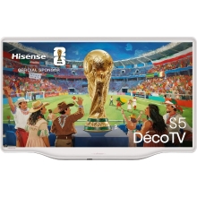 Hisense 43S5Q Televisor 109,2 cm (43") 4K Ultra HD Smart TV Wifi Plata, Blanco