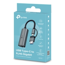 ADAPTADOR DE RED USB-C TP-LINK UE310C USB 3.0 GIGABIT ALUMINIO CONVERSOR USB-A