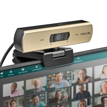 WEBCAM NGS XPRESSCAM 4000 4K UHD 3840x2160 12MP SONY CMOS MICROFONO USB 2.0 TAPA PRIVACIDAD