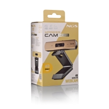 WEBCAM NGS XPRESSCAM 4000 4K UHD 3840x2160 12MP SONY CMOS MICROFONO USB 2.0 TAPA PRIVACIDAD