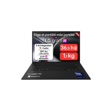 LG GRAM 14Z90U Intel Core Ultra 7 14" 32GB 512GB W11 Negro