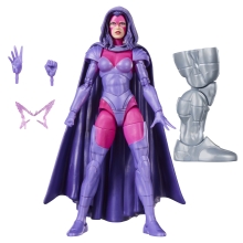 Figura hasbro marvel legends series build a figure marvel's box psylocke