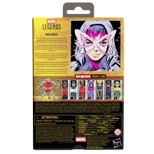 Figura hasbro marvel legends series build a figure marvel's box psylocke