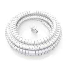 Organizador de cables AISENS A151-0919 Pasacables 3m Blanco 