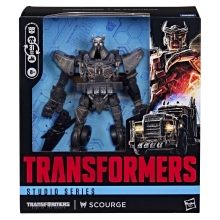 Figura hasbro transformers studio series scourge