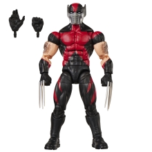 Figura hasbro marvel legends series build a figure marvel's box ultimate wolverine