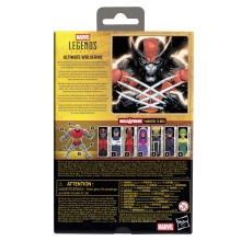 Figura hasbro marvel legends series build a figure marvel's box ultimate wolverine
