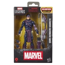 Figura hasbro marvel legends series build a figure marvel's box dark avengers hawkeye
