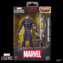 Figura hasbro marvel legends series build a figure marvel's box dark avengers hawkeye