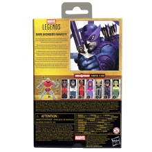 Figura hasbro marvel legends series build a figure marvel's box dark avengers hawkeye