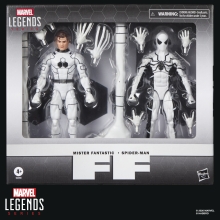 Pack 2 figuras hasbro marvel legends series mister fantastick & spiderman