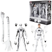 Pack 2 figuras hasbro marvel legends series mister fantastick & spiderman