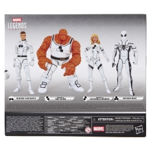 Pack 2 figuras hasbro marvel legends series mister fantastick & spiderman