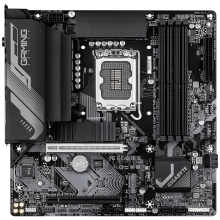 GIGABYTE B760M GAMING X WIFI6E GEN5 Placa Base  Compatible con procesadores Intel Core 14ª generación, VRM de 8+1+1 fases, hasta 5600 MHz DDR5, 2 x M.2 PCIe 4.0, Wi-Fi 6E, LAN 2.5 GbE, USB 3.2 Gen 1