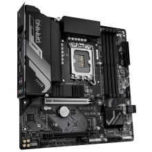 GIGABYTE B760M GAMING X WIFI6E GEN5 Placa Base  Compatible con procesadores Intel Core 14ª generación, VRM de 8+1+1 fases, hasta 5600 MHz DDR5, 2 x M.2 PCIe 4.0, Wi-Fi 6E, LAN 2.5 GbE, USB 3.2 Gen 1