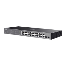 TP-Link ES228GP switch Gestionado L2 Gigabit Ethernet (10/100/1000) Energía sobre Ethernet (PoE) Negro