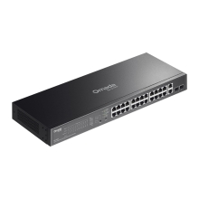 TP-Link ES228GP switch Gestionado L2 Gigabit Ethernet (10/100/1000) Energía sobre Ethernet (PoE) Negro