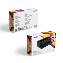 Docking Station para SSD M.2 SATA/NVMe TooQ TQDS-502B