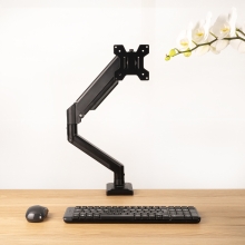 TooQ DB1334TNR-B soporte para monitor 86,4 cm (34") Escritorio Negro