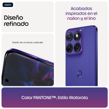Motorola edge 70 fusion 17,2 cm (6.78") SIM doble Android 16.0 5G USB Tipo C 8 GB 256 GB 7000 mAh Violeta