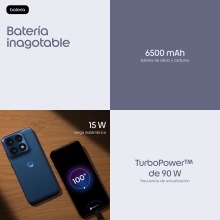 Motorola edge 70 pro 17,2 cm (6.78") SIM doble Android 16.0 5G USB Tipo C 12 GB 512 GB 6500 mAh Azul oscuro
