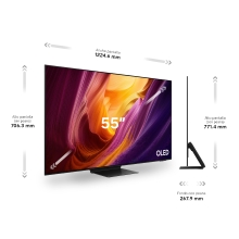 Samsung TV 55" OLED S95H 4K SIN reflejos Vision AI Smart TV 2026