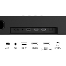 BARRA DE SONIDO HISENSE AX3120Q 3.1.2 440W DOLBYATMOS