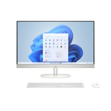 HP 27 inch All-in-One 27-cr0128ns PC Intel® Core i5 i5-1335U 68,6 cm (27") 1920 x 1080 Pixeles 16 GB DDR4-SDRAM 512 GB SSD Windows 11 Home Wi-Fi 6 (802.11ax) Blanco