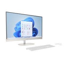 HP 27 inch All-in-One 27-cr0128ns PC Intel® Core i5 i5-1335U 68,6 cm (27") 1920 x 1080 Pixeles 16 GB DDR4-SDRAM 512 GB SSD Windows 11 Home Wi-Fi 6 (802.11ax) Blanco