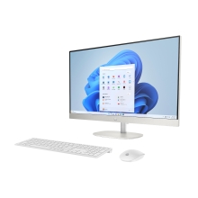 HP 27 inch All-in-One 27-cr0128ns PC Intel® Core i5 i5-1335U 68,6 cm (27") 1920 x 1080 Pixeles 16 GB DDR4-SDRAM 512 GB SSD Windows 11 Home Wi-Fi 6 (802.11ax) Blanco