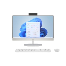 HP 23.8 inch All-in-One 24-cr0187ns PC Intel® Core i5 i5-1335U 60,5 cm (23.8") 1920 x 1080 Pixeles 8 GB DDR4-SDRAM 512 GB SSD Windows 11 Home Wi-Fi 6 (802.11ax) Blanco