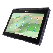 Portatil asus chromebook cr11 flip cr1104fta - ns0379 n150 -  4gb -  emmc 64gb -  11.6 pulgadas -  chrome os