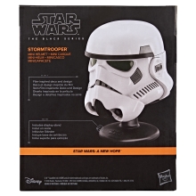 Mini casco hasbro star wars the black series stormtrooper