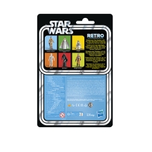 Figuras hasbro star wars retro collection 6 unidades