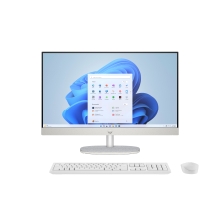 HP 24 -cr0130ns PC Intel® Core i5 i5-1335U 60,5 cm (23.8") 1920 x 1080 Pixeles PC todo en uno 16 GB DDR4-SDRAM 512 GB SSD FreeDOS Wi-Fi 6 (802.11ax) Blanco