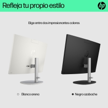 HP 24 -cr0130ns PC Intel® Core i5 i5-1335U 60,5 cm (23.8") 1920 x 1080 Pixeles PC todo en uno 16 GB DDR4-SDRAM 512 GB SSD FreeDOS Wi-Fi 6 (802.11ax) Blanco
