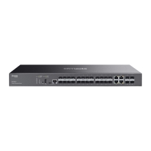 TP-Link SG5428XF switch Gestionado L3 Negro