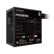GIGABYTE P650SS unidad de fuente de alimentación 650 W 20+4 pin ATX ATX Negro