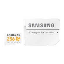 MEMORIA SD MICRO 256GB SAMSUNG SDXC PRO PLUS CLASE V30 CON ADAPTADOR A SD MB-MD256SA/LC1