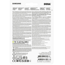 MEMORIA SD MICRO 256GB SAMSUNG SDXC PRO PLUS CLASE V30 CON ADAPTADOR A SD MB-MD256SA/LC1
