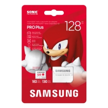 MEMORIA SD MICRO 128GB SAMSUNG SDXC PRO PLUS CLASE V30 CON ADAPTADOR A SD MB-MD128SA/LC1