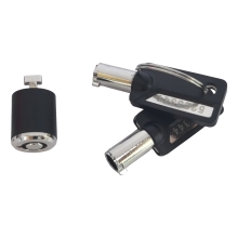 CERRADURA DE SEGURIDAD CON LLAVE CONCEPTRONIC CUSTODIO03BSM PARA CHASIS COMPATIBLE CON LLAVE MAESTRA