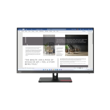 MONITOR 27"  HDMI VGA LENOVO ThinkVision S27i-30 IPS FHD 100 Hz 4ms NEGRO