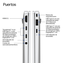 HP EliteBook X G2i 14 inch Notebook Next Gen AI PC Wolf Pro Security Edition Copilot+ PC Intel Core Ultra 5 325 Portátil 35,6 cm (14") WUXGA 32 GB LPDDR5x-SDRAM 512 GB SSD Wi-Fi 7 (802.11be) Windows 11 Pro Plata