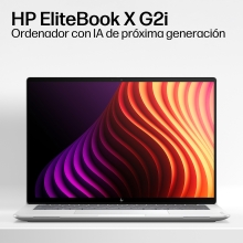 HP EliteBook X G2i 14 inch Notebook Next Gen AI PC Wolf Pro Security Edition Copilot+ PC Intel Core Ultra 5 325 Portátil 35,6 cm (14") WUXGA 32 GB LPDDR5x-SDRAM 512 GB SSD Wi-Fi 7 (802.11be) Windows 11 Pro Plata