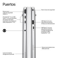 Portatil hp elitebook 8 g2i notebook next gen ai u7 - 356h -  32gb -  ssd 512gb -  14 pulgadas fhd+ -  w11p