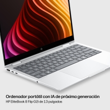 Portatil hp elitebook 8 flip g2i u7 - 355 -  32gb -  ssd 512gb -  13.3 pulgadas fhd+ -  w11p -  tactil